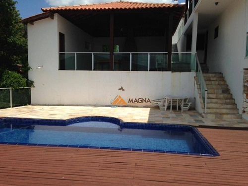 Sobrado Com 4 Dormitórios À Venda, 400 M² Por R$ 2.000.000,00 - Escarpas Do Lago - Capitólio/mg - So0483