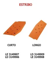Comprar 02 Estribos Longos - 0,78cm Mf 235 \u002F 265 \u002F 275 \u002F 290