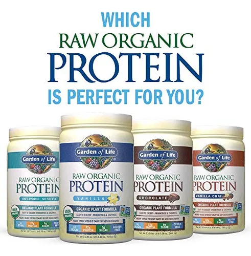 Proteína En Polvo Garden Of Life Organic Vanilla 22g