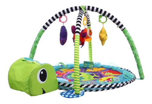 Tapete De Atividades Com Piscina Bolinha E Cercado Tartaruga