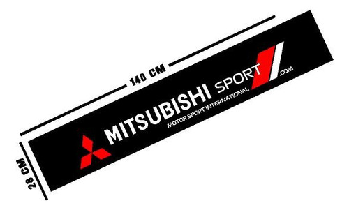 Sombrilla Adhesiva Parabrisas Mitsubishi 