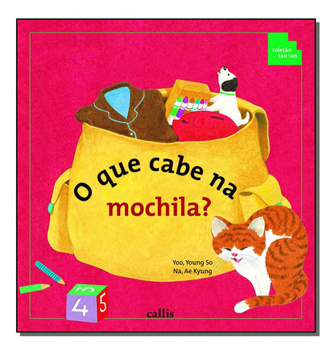 Libro Que Cabe Na Mochila? O De Yu Yeong So Callis Editora