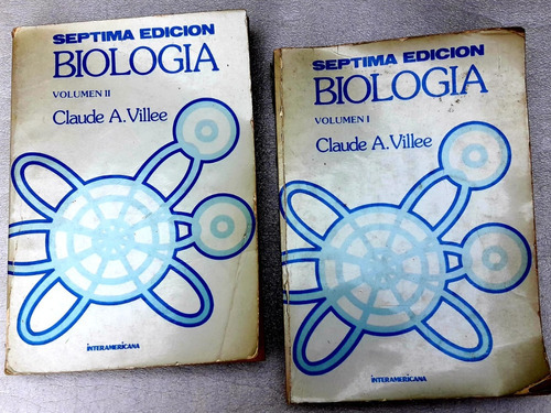 Biología Dos Volumenes Claude A Villee Séptima Edición  