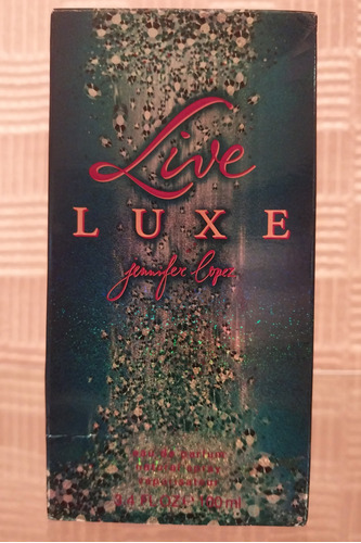 Perfume Para Dama Live Luxe Jennifer López 100 Ml Original