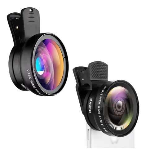 comprar Lente De Camara Para Celular 2 En 1 Angular Y Macro Apexel