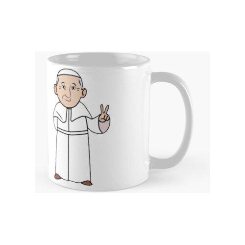 Taza Papa Francisco Calidad Premium