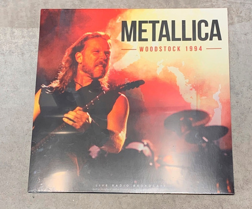 Metallica, Woodstock 1994, Lp Europeo, Nuevo Ed. Especial