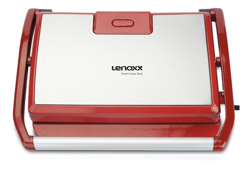 Grill Panini Inox Red Lenoxx Pgr155