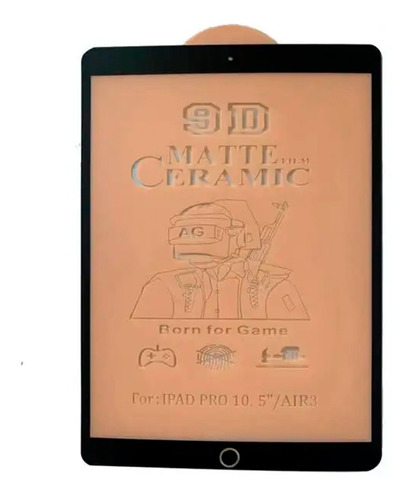 Vidrio Ceramico  Anti Huella Irrompible Compatible iPad 