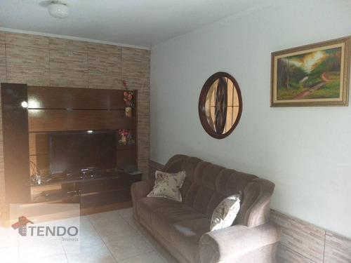Imagem 12 de 15 de Imob03 - Casa Com 3 Dormitórios À Venda, 201 M² Por R$ 375.000 - Quarta Divisão - Ribeirão Pires/sp - Ca0775