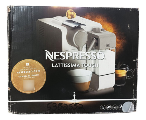 Cafetera Nespresso Lattissima Touch F521 