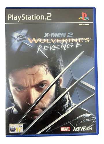 Jogo X-men Wolverine Revenge Ps2 Original Europeu Pal Usado