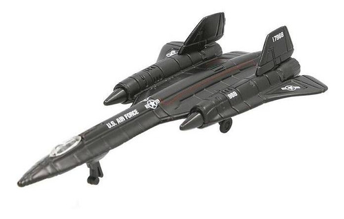 Avión En Miniatura Coleccionable, Mxgbs-001, F22 Rapto Color Negro