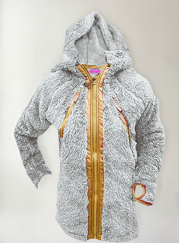 Poleron | Sherpa | Plush (c/cierres C/capuchon) Islander