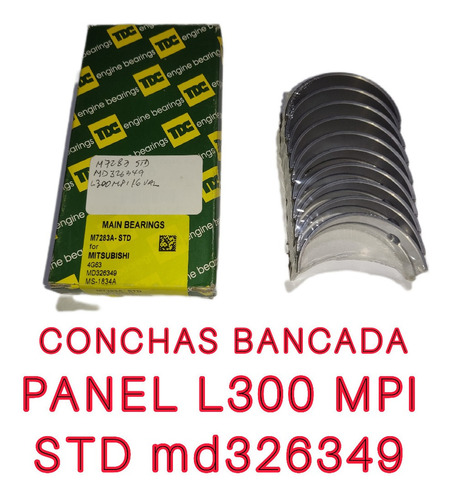 Concha Bancada Std Mitsubishi Panel L300 Mpi 16 Val 