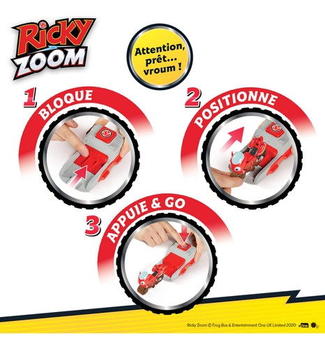 Ricky Zoom T Lanzamiento & Go Ricky