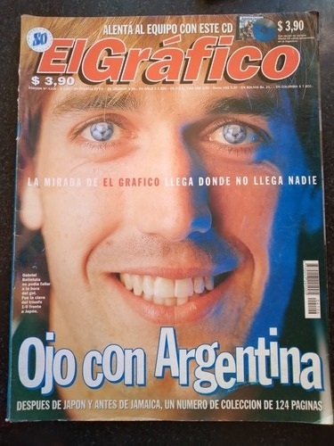 Revista El Gráfico Gabriel Bastituta 16 6 1998 N4106