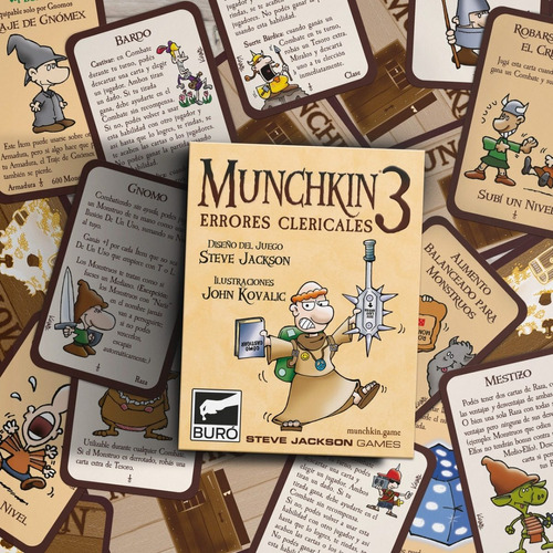 Munchkin - Expansion 3 - Bureau De Juegos - Juego De Mesa