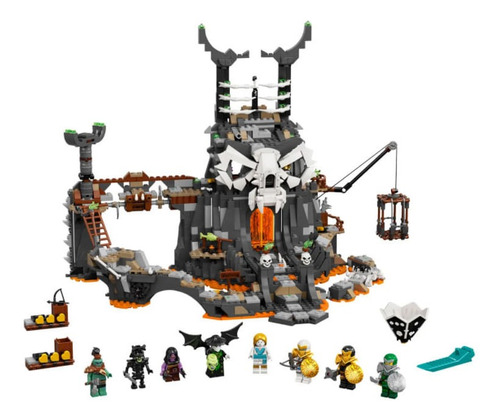 Lego Ninjago - Masmorras Do Feiticeiro Caveira Lego Do Brasi
