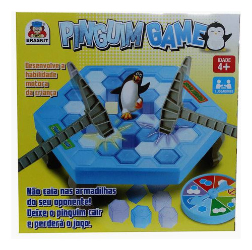 Jogo Pinguim Game Braskit 0703 - Brinquedo De Plástico