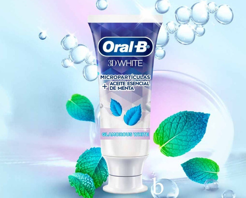 Pasta Dental Oral B Con Sistema De Blanqueado 3 D White