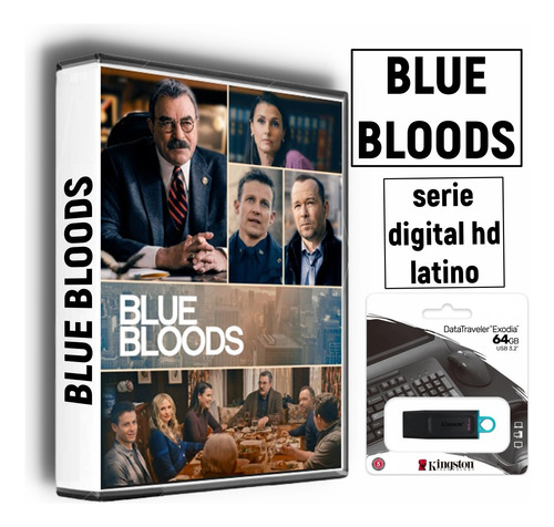 Blue Bloods Serie En Latino Hd En  Usb