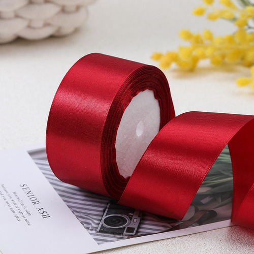 J 5 Rollos Satinado Decoracion Colores Cintes 4cm 112.5