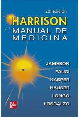 Imagen 1 de 1 de Harrison Manual De Medicina 20 Ed - Jameson -mcg