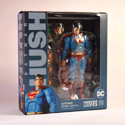 Mafex Superman (batman Hush Ver) Medicom Toy Sin Abrir