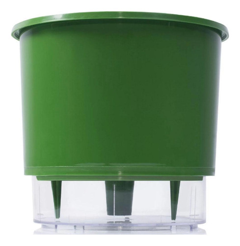 Vaso Raiz Auto Irrigável 12x11 Verde Escuro Cultivar Plantas