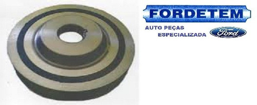 Polia Motor Virabrequim Ford Focus Zetec 16v