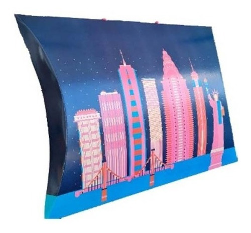 Bolsa De Cartulina Cartera Pillow - Impresas X 25u