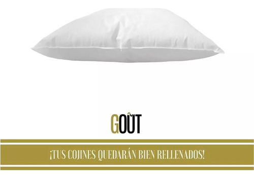 Imagen 6 de 7 de 5 Rellenos Premium Para Cojín Decorativo 70x70 Cm Marca Goût