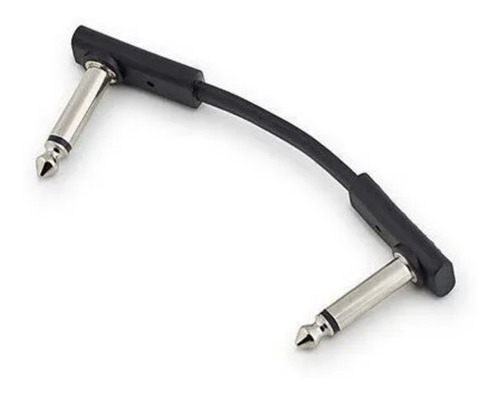 Cabo Para Pedal 5 Cm Rockboard Flat Patch Cable Preto