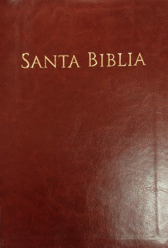 Biblia/rvr/letra Grande/manual/vinilo/clc/vino/imitacion Piel/edicion, De B&h. Editorial Biblias Broadman And Holman En Español