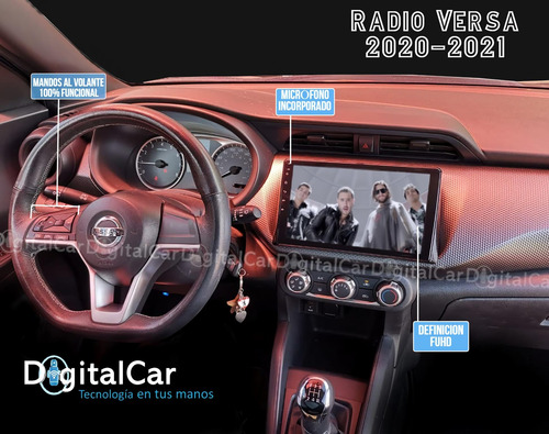 Radio Pantalla Android Nissan Versa 2019/24