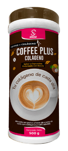 Colágeno Coffe Plus Nf 500g - g a $137