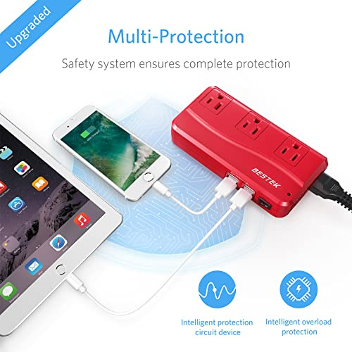 Adaptador De Viaje Universal Bestek, Convertidor De Voltaje