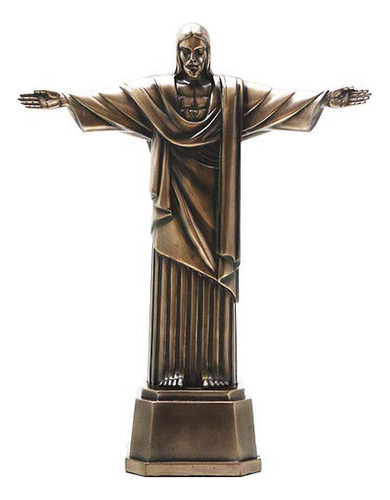 Cristo El Redentor Acabado De Bronce Estatua Jesus