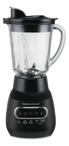 Liquidificador Hamilton Beach Power Elite de Vidro 1.25 L, 800W, para Smoothies e Gelo