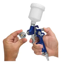 Comprar Pistola De Pintura Mini Hvlp Ldr Pro-545 Bico 0,8mm Hm1