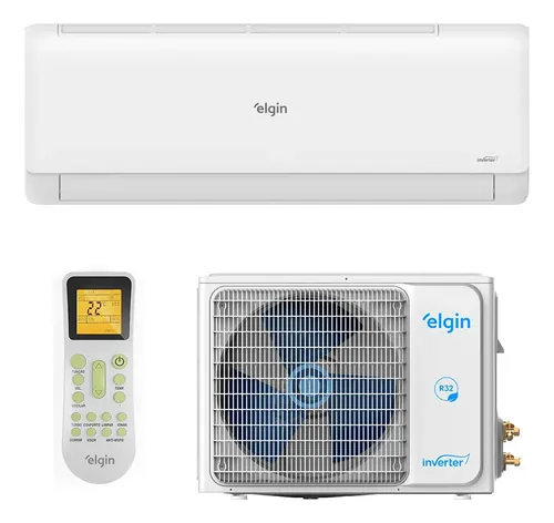 Ar Condicionado Split Elgin Eco Iii ﻿9000 Btus Inverter R-32 Branca 220v