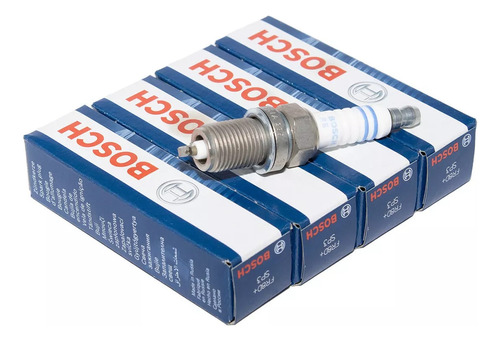 Kit 4 Vela Ignição Feroza 1.6 1995 Bosch