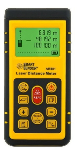 Medidor Distancia Laser Ar881 Smart Sensor 100mt