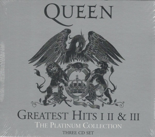 Queen Greatest Hits I Ii & Iii Platinum Edition Cd X 3 Nuevo