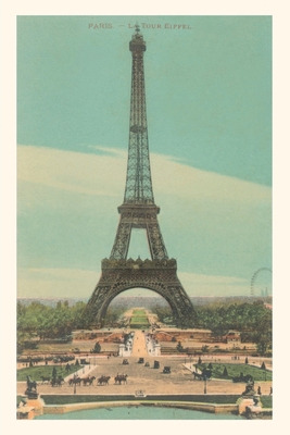 Libro Vintage Journal Early View Of Eiffel Tower - Found ...