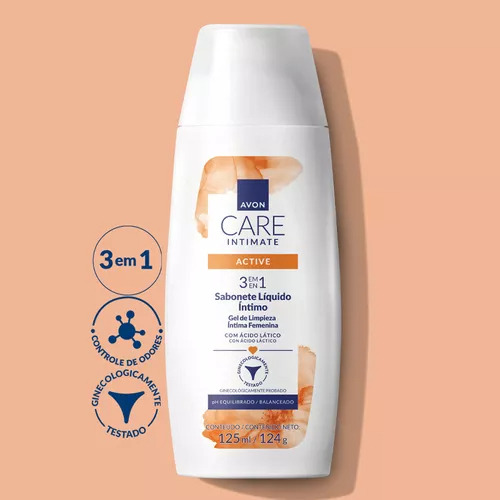 Jabón Líquido Intimo 200ml. Simply Delicate. Avon