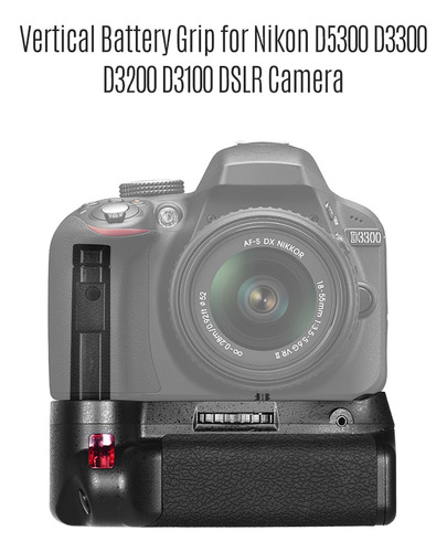 Batería Nikon D3300 D5300 Ir Con Agarre Vertical