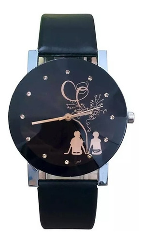 Relógio Feminino Pulseira De Couro Para Todos Os Momentos