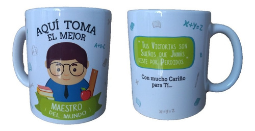 Taza Aquí Toma El Mejor Maestro Del Mundo